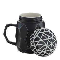 GAEM Кружка с крышкой, 500 мл, L12,5 W9 H12 см, 2в.