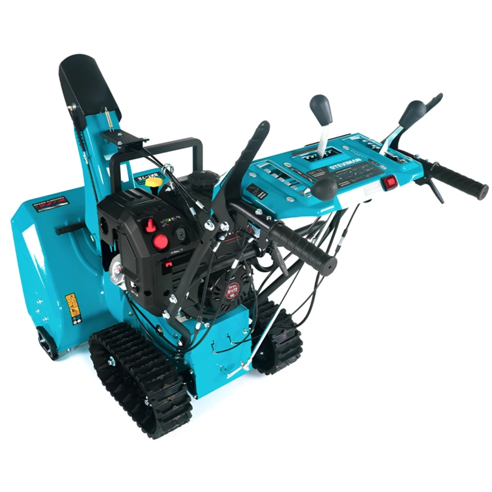 STEVIMAN SXT-72E снегоуборщик бензиновый гусеничный 15 л.с. ковш 72 см, выброс 15 м, 6 вперед/2 назад SX-1E72T-2505