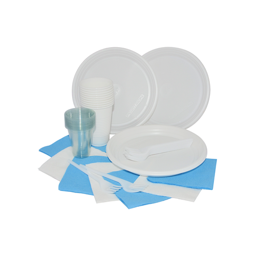 Набор однораз пос "Закусочный №1"/60