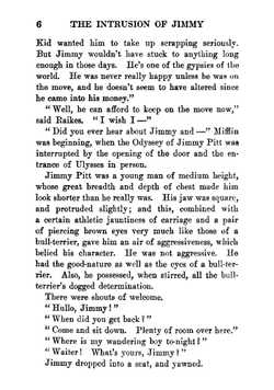 The intrusion of Jimmy | P. G. Wodehouse