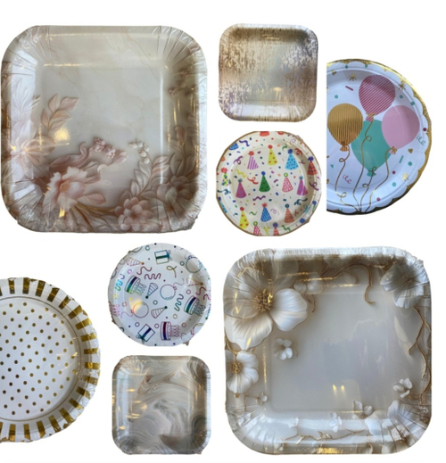 ТАРЕЛКА БУМАЖНАЯ 180\230 ДД. 10ШТ. \200 УП.