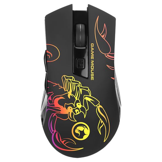 PC Мышь проводная Marvo M209 Wired Gaming Mouse с подсветкой