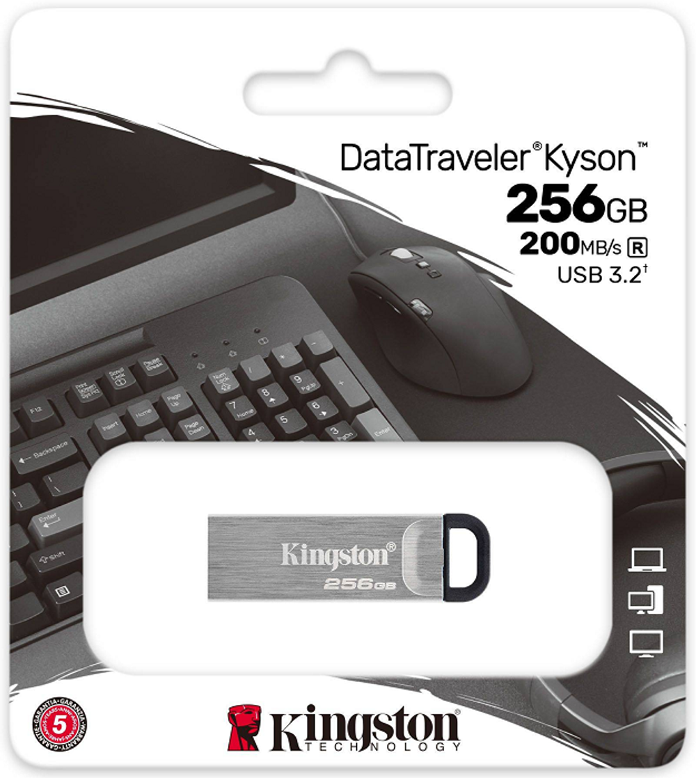 Накопитель USB 3.2 256GB Kingston DataTraveler Kyson