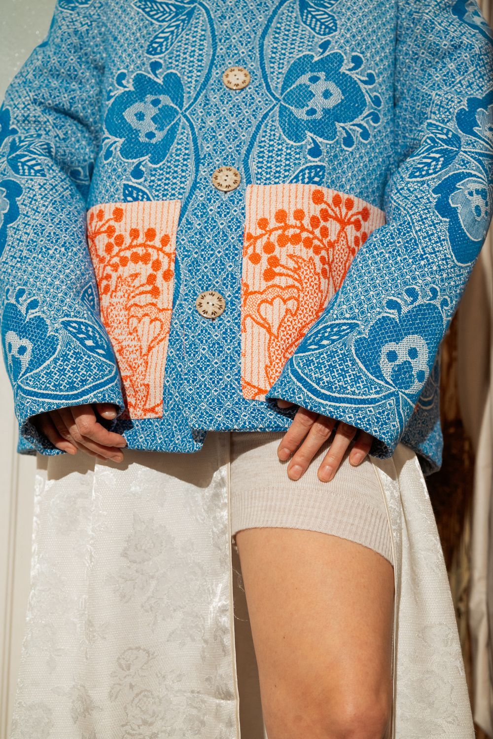 Куртка Soeurs Сине-Красная