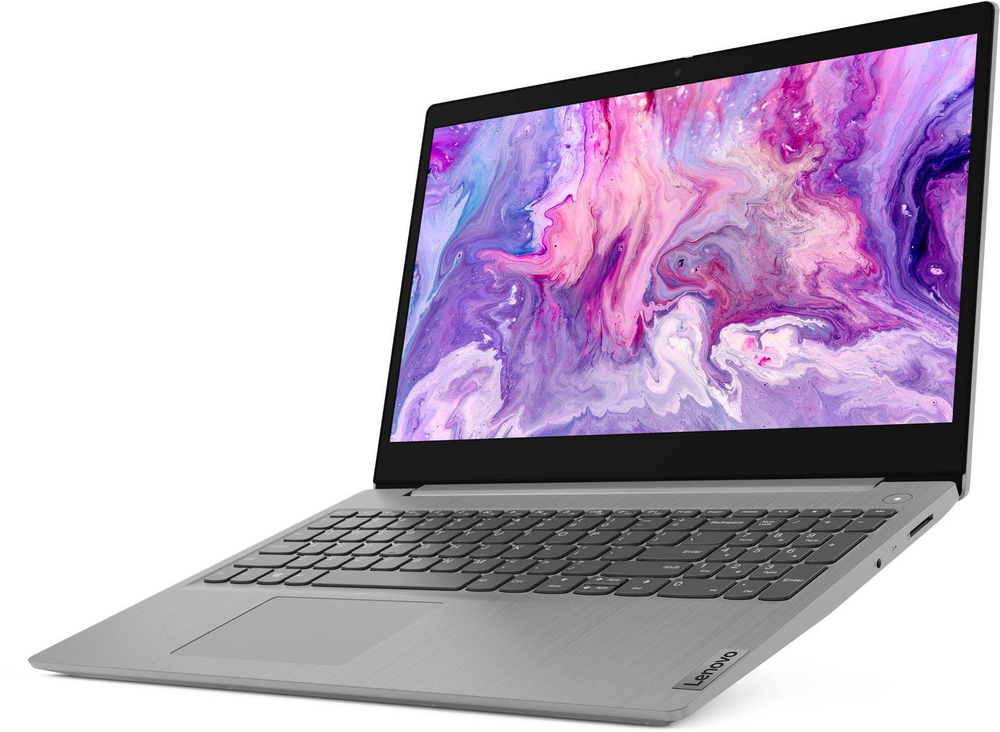 Ноутбук Lenovo IdeaPad 3 15ITL05, 15.6", Intel Core i3 1115G4 3.0ГГц, 8ГБ, 256ГБ SSD, Intel UHD Graphics , Windows 11 Home, 81X800KLUS, серый