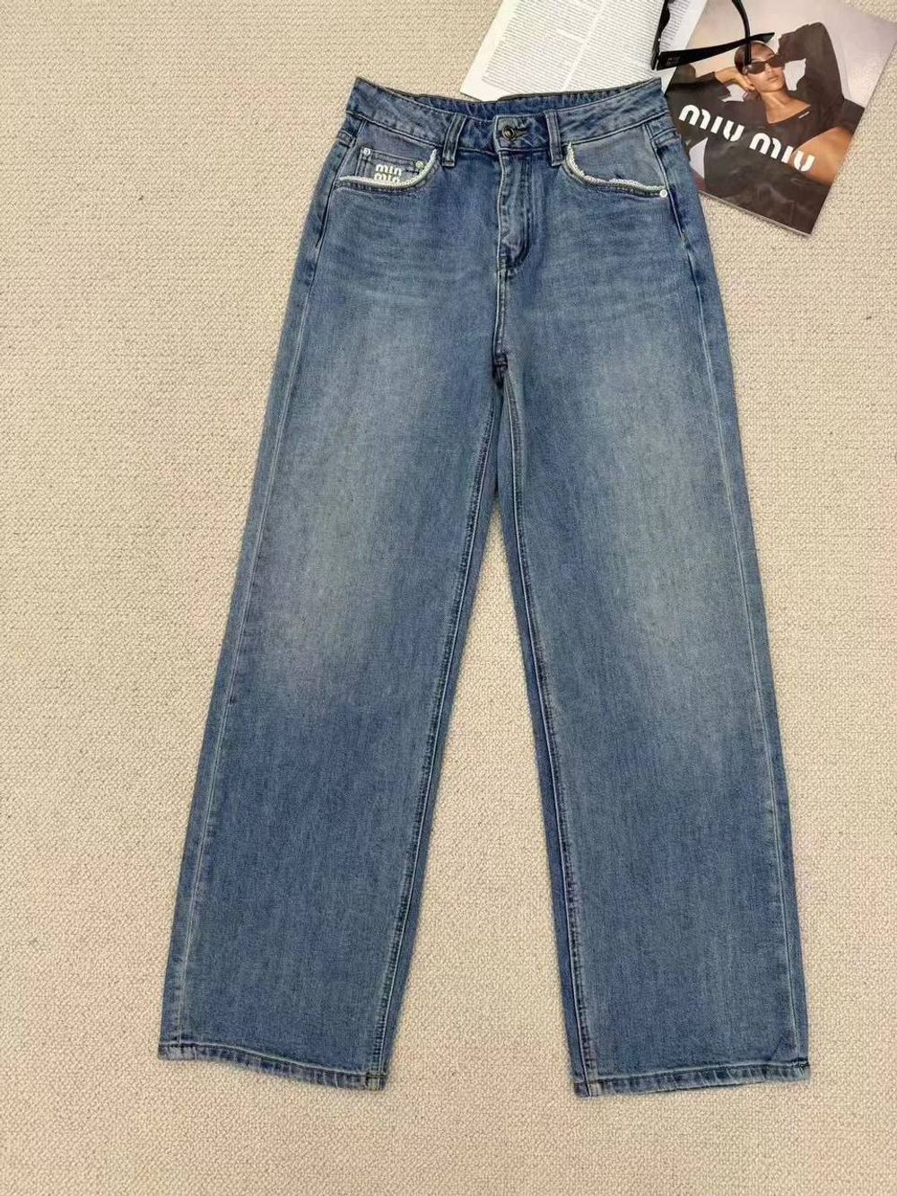 Джинсы MIU MIU