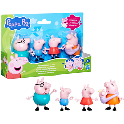 Hasbro G0506 — Набор фигурок семья Пеппы 5 штук Свинка Пеппа G0506 — фото 1