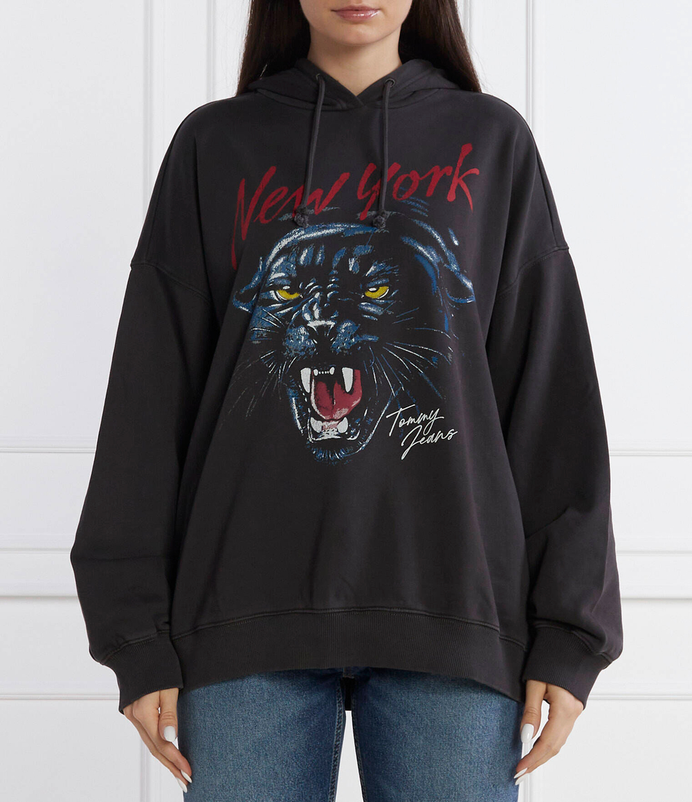 Худи PANTHER HOODIE Tommy Jeans - черный(DW0DW17335)