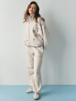 Брюки АУРА, молочный