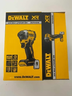 DEWALT 20V DCF850 Ударный шуруповерт Аккумуляторная электрическая дрель 205NM Бесщеточный двигатель Аккумуляторная дрель-шуруповерт Без инструментов