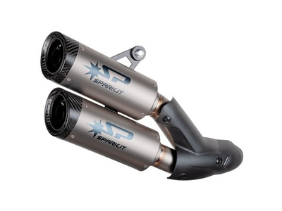 GDU0839TOMC SPARK DYNO TITANIUM DOUBLE SILENCER (M 937)
