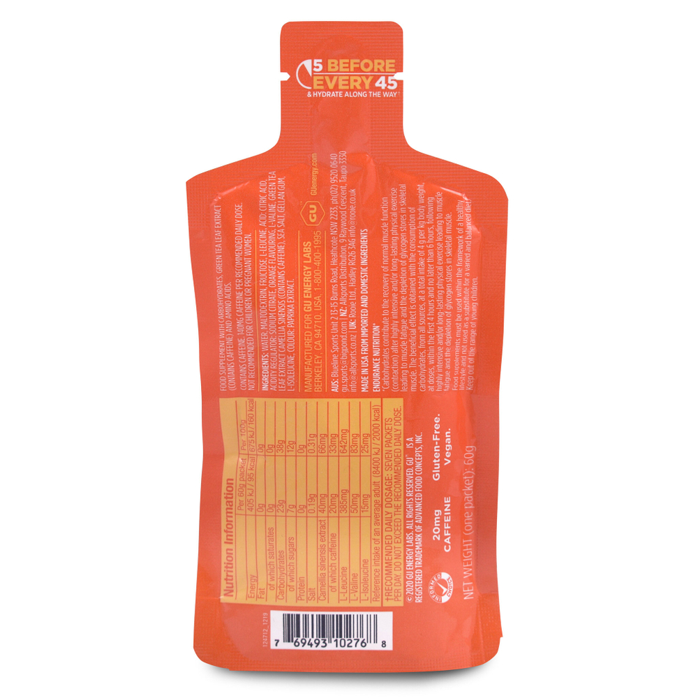 Гель энергетический GU Liquid ENERGY GEL (апельсин)