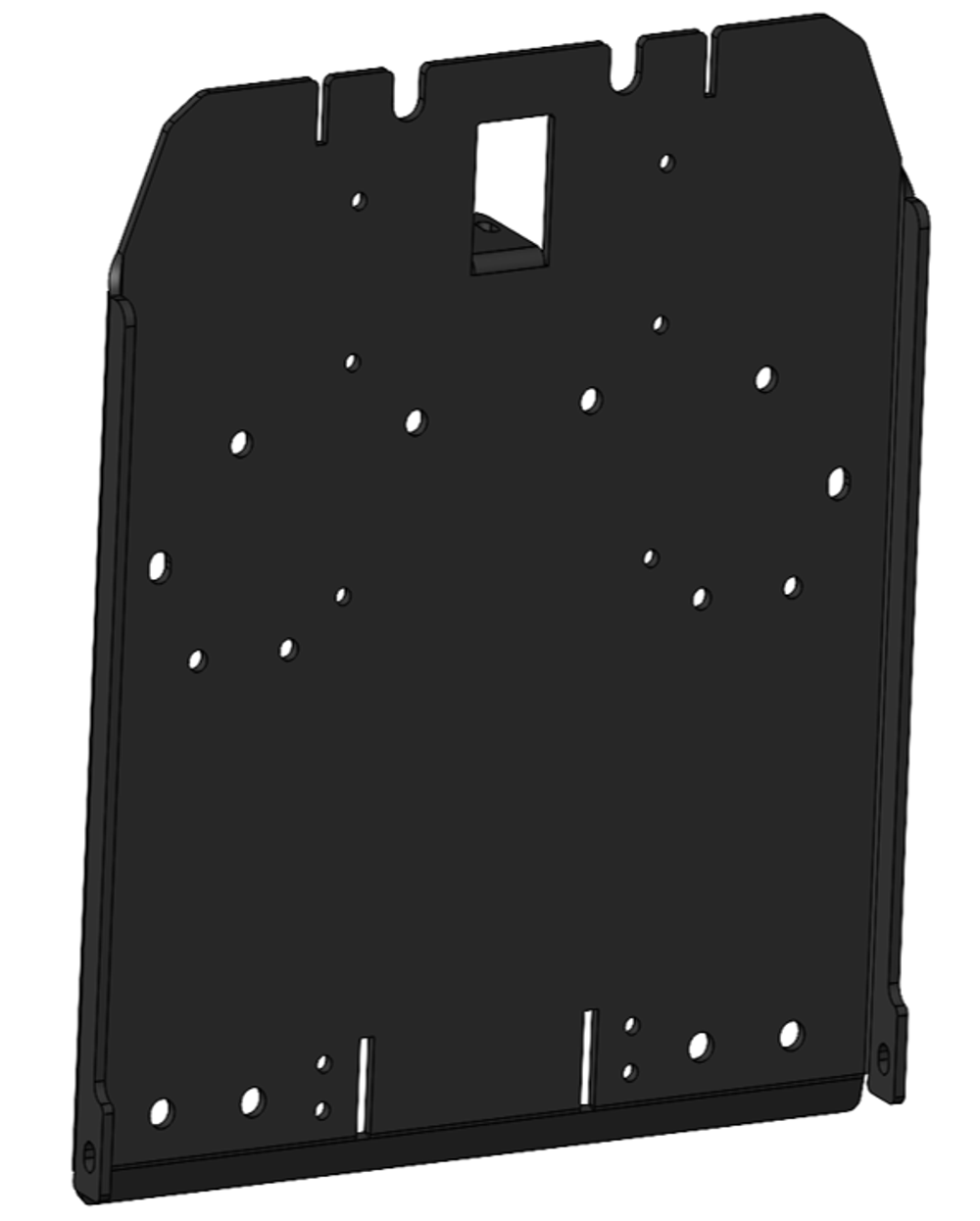 Пластина основания оси Х передняя Master v2