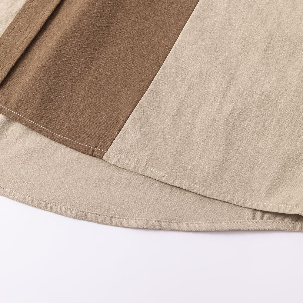 Сорочка Ymkashix Puff коричневая