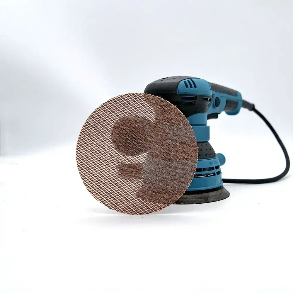 Круг шлифовальный сетчатый 125 мм, P60, на липучке, RIF Platoflex, 5 штук