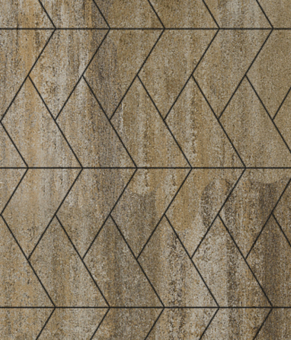 Тротуарная плитка ВЫБОР, форма Трапеция, h=60мм