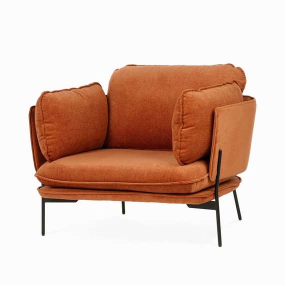 Кресло Sussex светло-коричневое