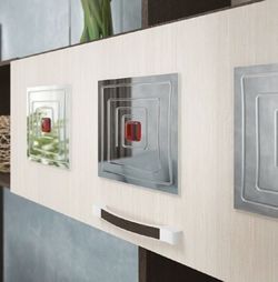 Гостиная "Ронда" № 3 (венге/дуб молочный), ДСВ Мебель