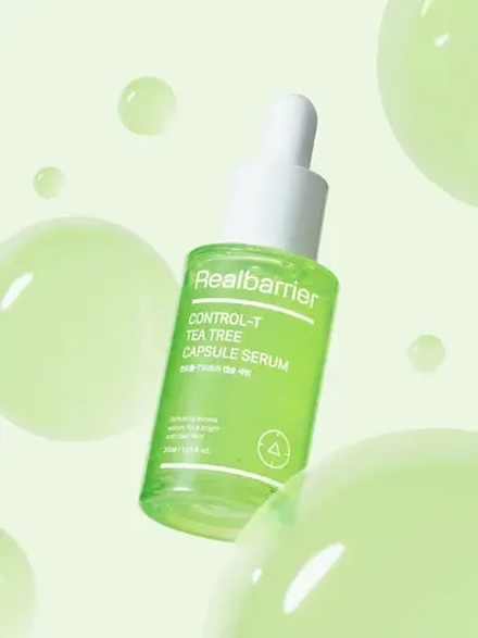 Real Barrier Себорегулирующая сыворотка для жирной кожи Control-T Tea Tree Capsule Serum 30 мл