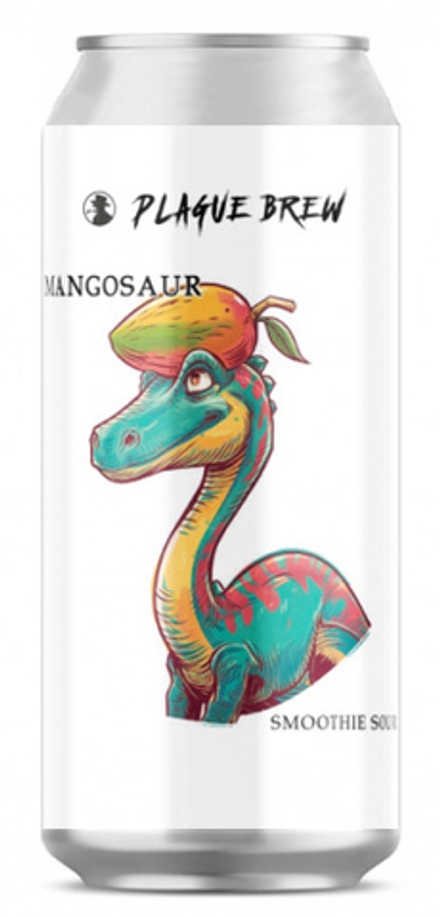 Пиво Плейг Мангозавр / Plague Mangosaur 0.45 - банка