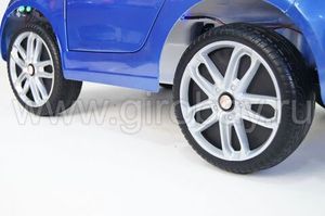 Детский электромобиль River Toys BMW P333BP синий фото №9