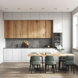 Встраиваемый спот LUMENTO Светильник потолочный / Точечный встраиваемый деревянный