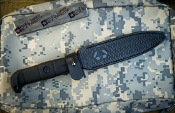 Кожаные ножны Combat черные