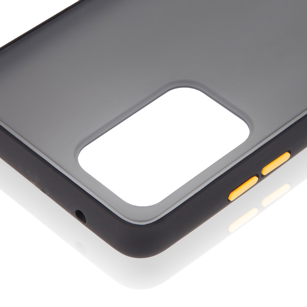 Чехол ROSCO для Samsung Galaxy A72 оптом (арт. SS-A72-ST-TPU-BLACK-YELLOW)