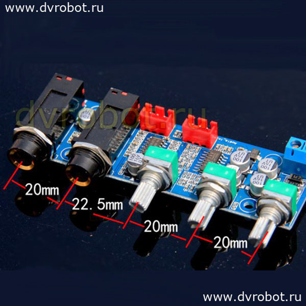 Микрофонный усилитель - ревербератор