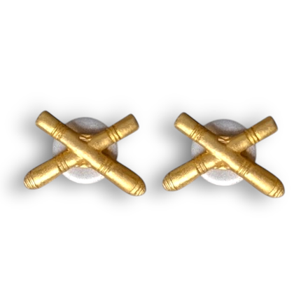 Эмблема ( Знак ) Петличная ( Петлица ) Артиллерия СССР На Закрутке