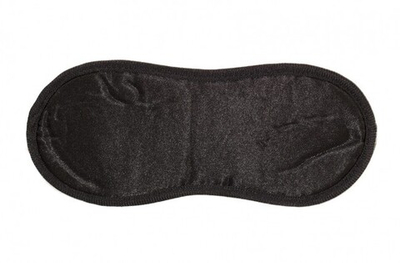 Сатиновая маска на глаза Love Mask (черный) (Цвет: черный)