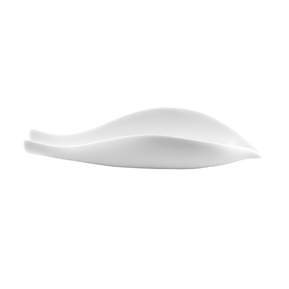 266006 Ча хэ "Улитка". l=16,5см, фарфор белый