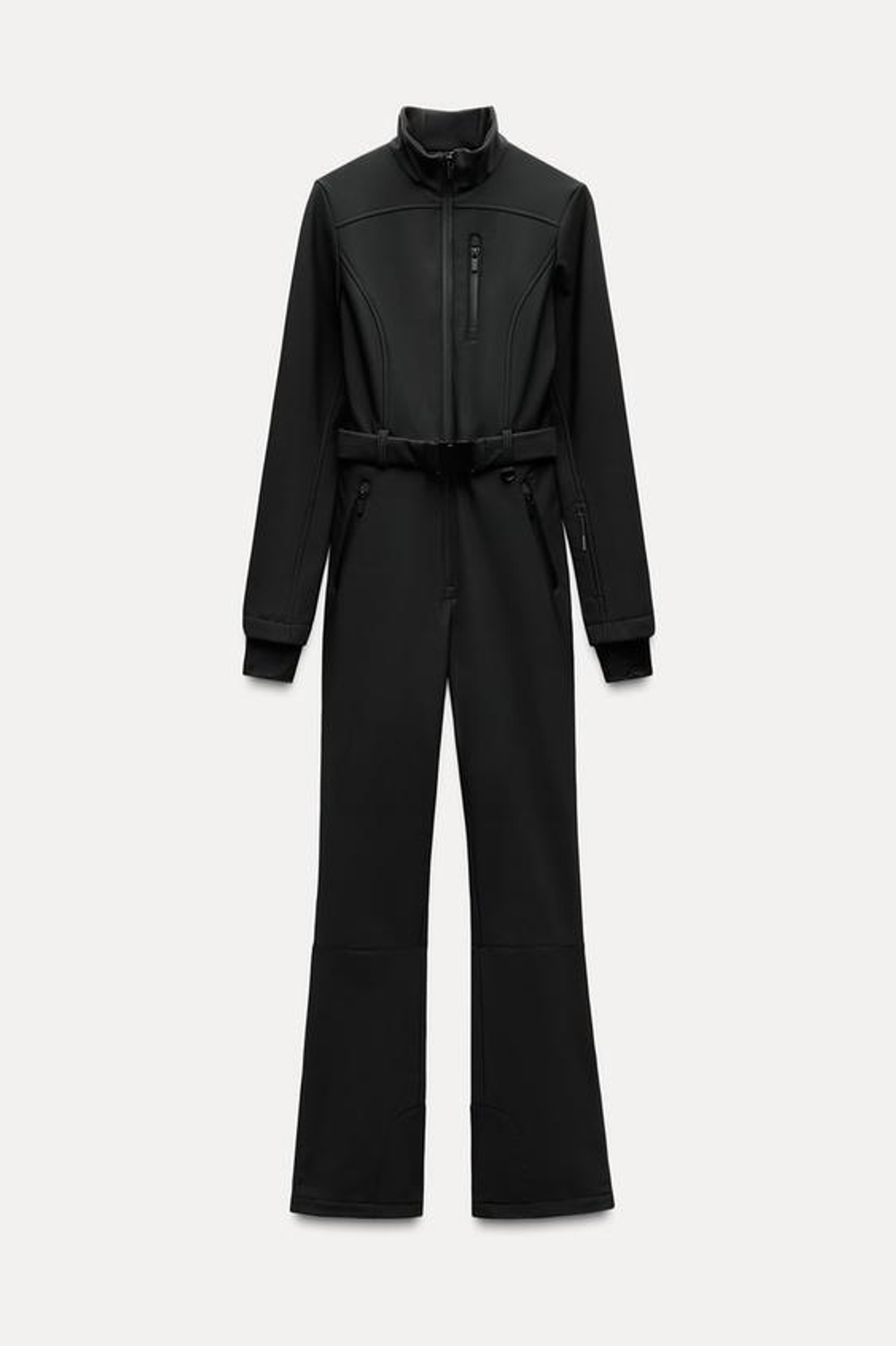 ZARA ВЕТРОЗАЩИТНЫЙ И ВОДОНЕПРОНИЦАЕМЫЙ КОМБИНЕЗОН RECCO®, ЧЕРНЫЙ