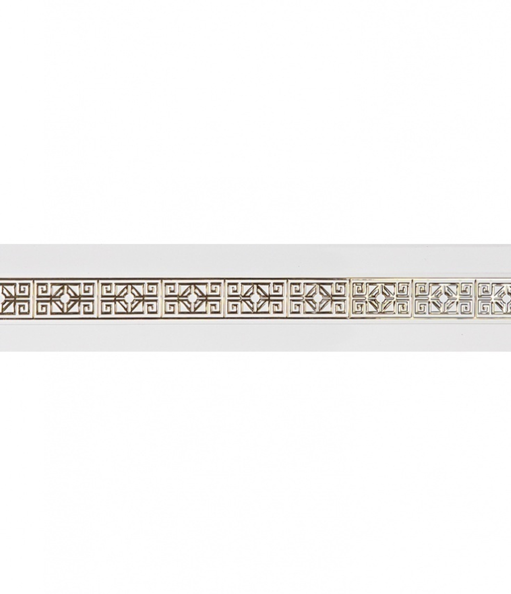 Пластиковый карниз с тиснением Legrand 3-х рядный Амулет 3600 мм