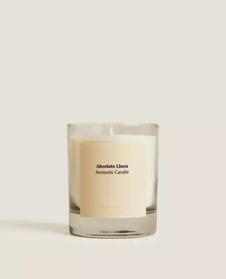 ZARA HOME АРОМАТИЧЕСКАЯ СВЕЧА ABSOLUTE LINEN (200 Г)