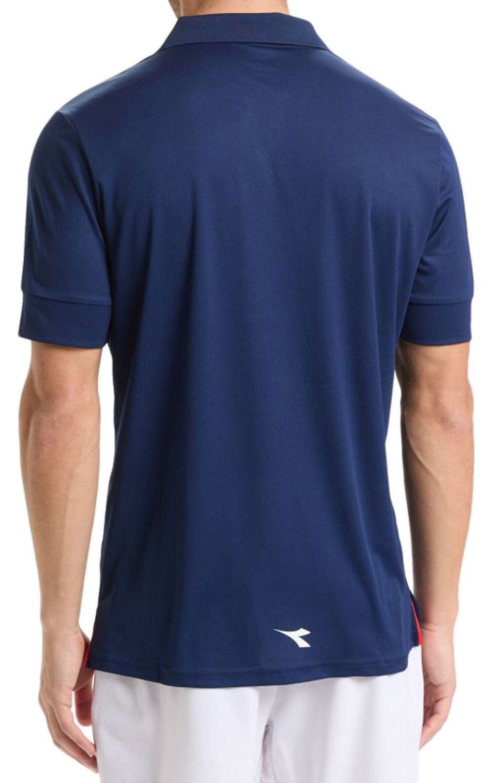 Мужское поло теннисное Diadora SS Core Polo - saltire navy