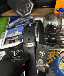 Ремень Philip Plein натуральная кожа