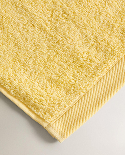 Zara Home - Гладкое махровое хлопковое банное полотенце (500 гхм2), желтый, 90х150 см