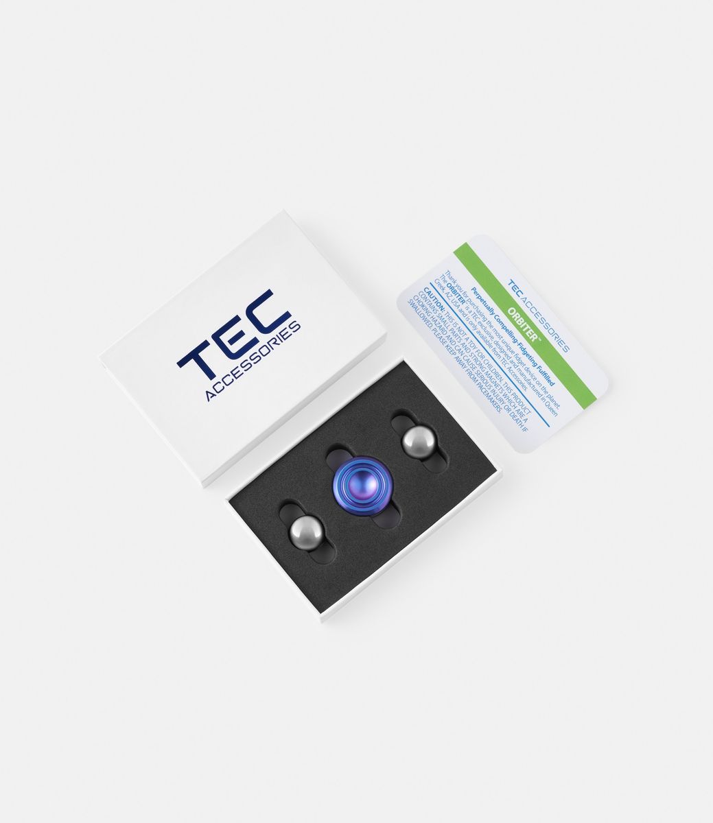TEC The Original Orbiter Magnetic Magenta — игрушка-антистресс из титана