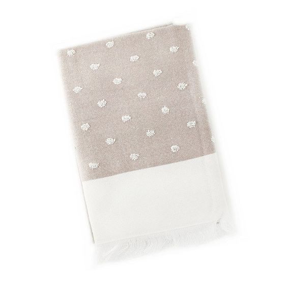 Полотенце облегченное DOTTY жаккард TIVOLYO HOME Турция