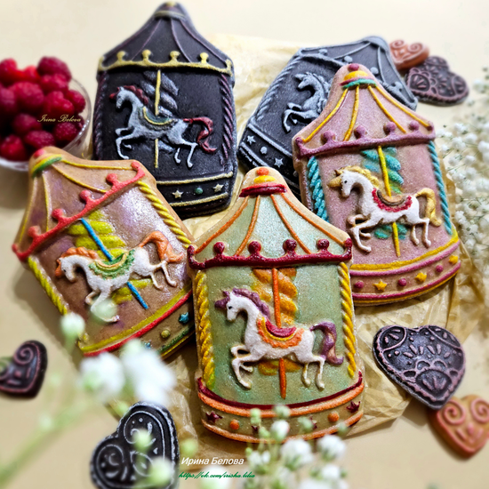 Пряничная форма Карусель