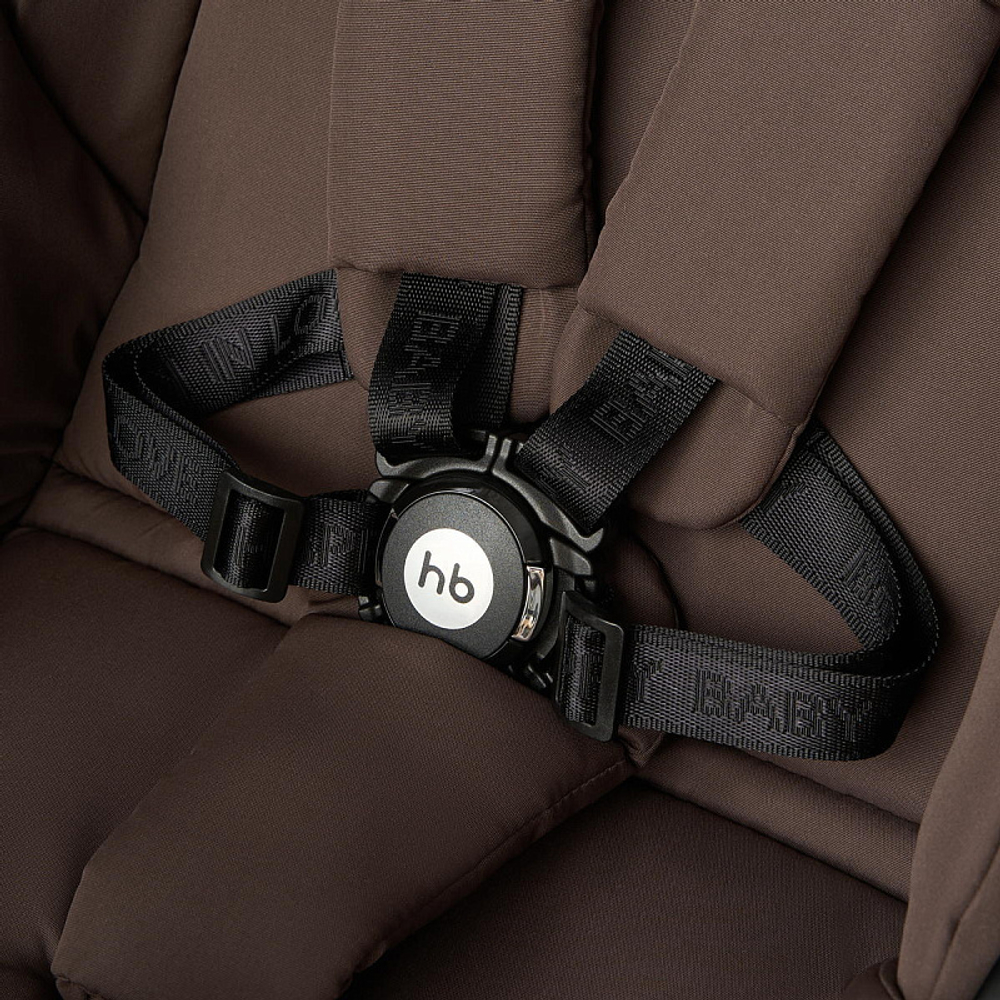 Детская прогулочная коляска Happy Baby Luna 360 dark brown