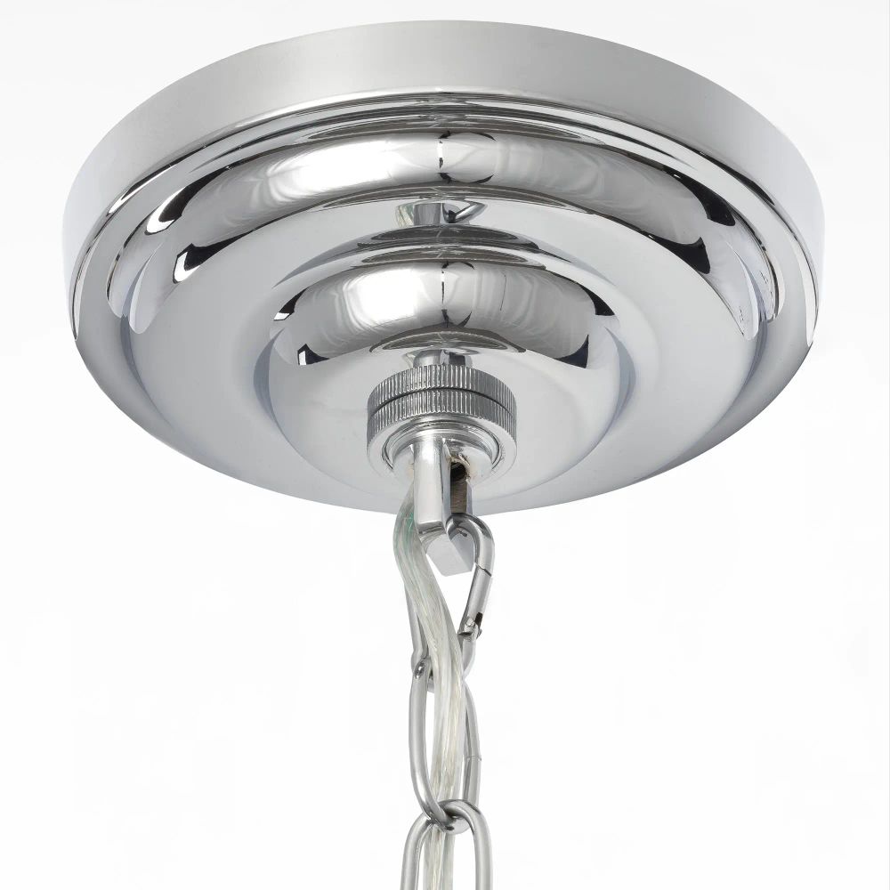 Citilux Джейн CL306161 Хрустальная подвесная люстра Хром