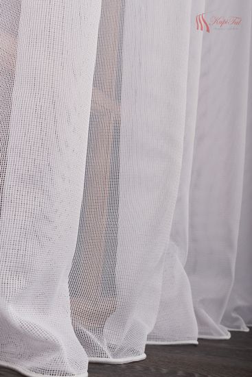 XL-Плотный тюль-сетка Pier (белый)