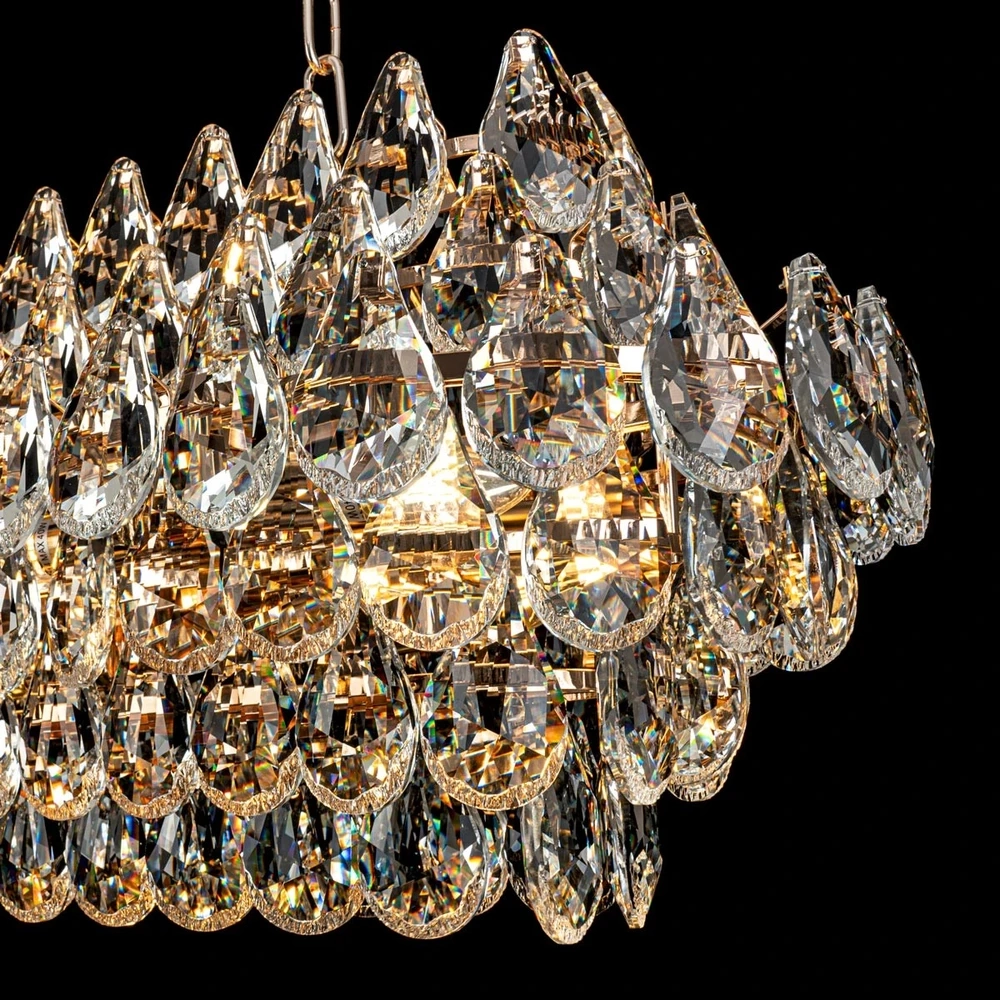 Подвесная люстра Modelux ML.8861.17P GD