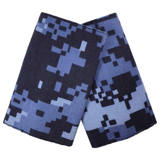 Фальшпогоны "(ФСИН) Росгвардия" синяя точка (Рядовой)