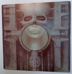 Винтажная виниловая пластинка LP Emerson, Lake and Palmer Brain Salad Surgery (USA 1973)