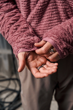 Свитшот Nothomme Blue Monte Primaloft Fleece Half-Zip Sweatshirt "Thangka Powder"