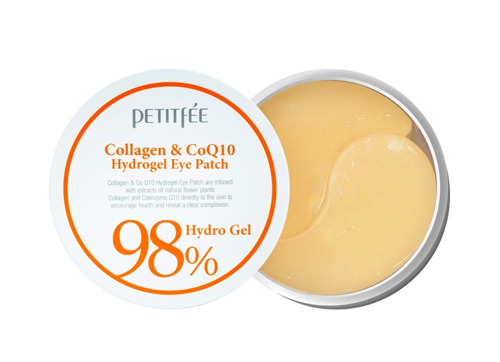 Патчи с коллагеном Petitfee Collagen&CoQ10 Hydrogel Eye Patch, 60 шт