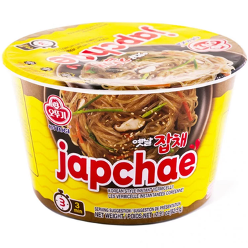 Лапша быстрого приготовления Оттоги Чапче в корейском стиле, 82,5г (Корея)